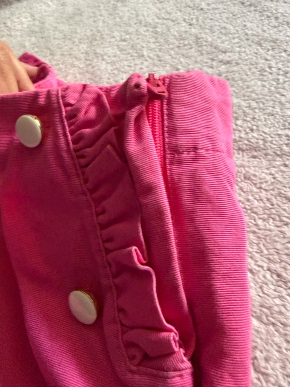 Janie and Jack | Ruffle Pocket Short | Size 5 - Picture 5 of 10